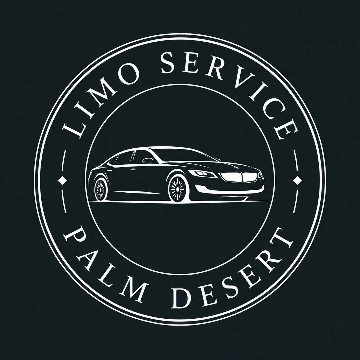 Limo Service Palm Desert badge logo